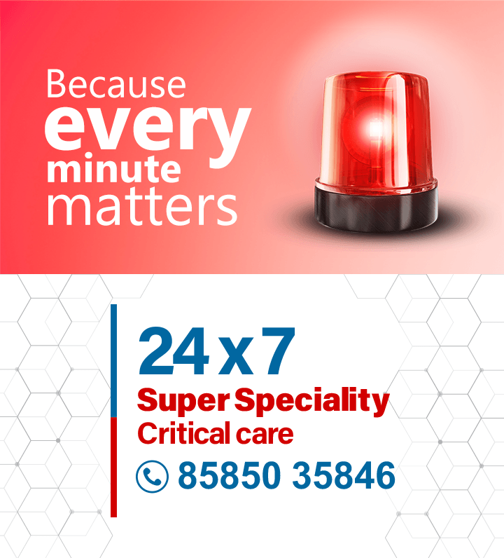 24x7 Super Speciality Critical Care